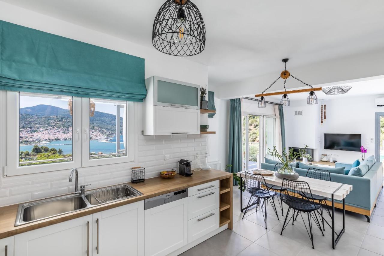 Ninemia Villa In Skopelos Экстерьер фото