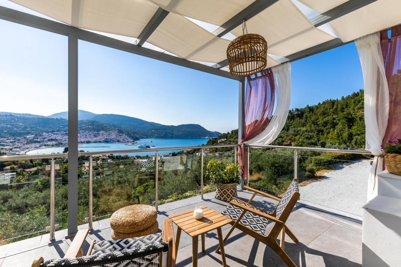 Ninemia Villa In Skopelos Экстерьер фото