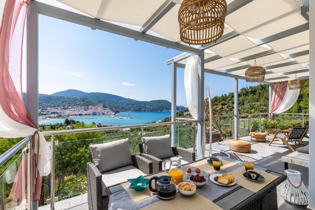 Ninemia Villa In Skopelos Экстерьер фото