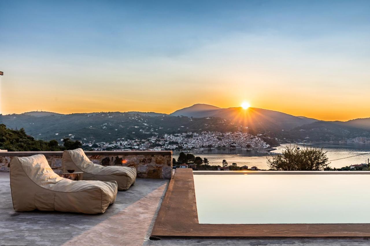 Ninemia Villa In Skopelos Экстерьер фото